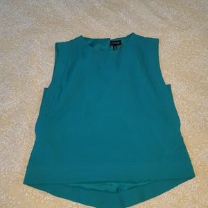 Short teal top